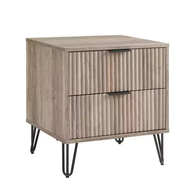 Ensemble commode 5 tiroirs, commode 3 tiroirs et table de chevet Manhattan Comfort Dumbo 3 pièces