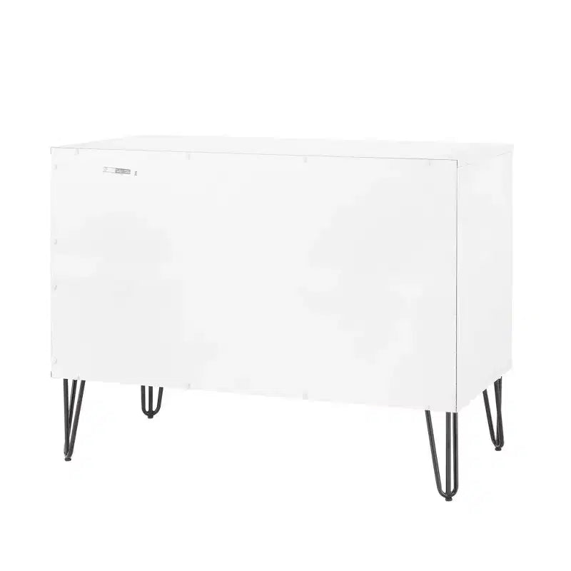 Ensemble commode 5 tiroirs, commode 3 tiroirs et table de chevet Manhattan Comfort Dumbo 3 pièces