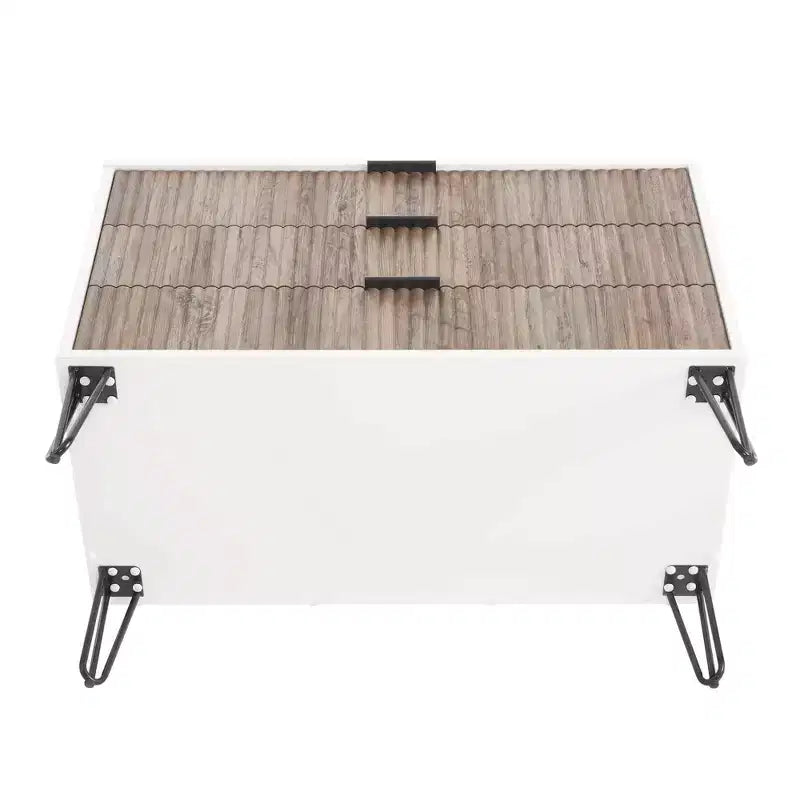 Ensemble commode 5 tiroirs, commode 3 tiroirs et table de chevet Manhattan Comfort Dumbo 3 pièces