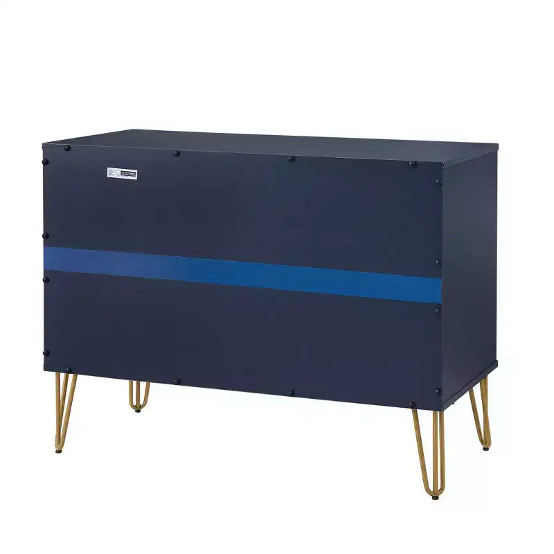 Ensemble commode 5 tiroirs, commode 3 tiroirs et table de chevet Manhattan Comfort Dumbo 3 pièces