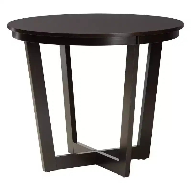 Baxton Studio Aggie, ensemble de 5 meubles de salle à manger modernes en bois