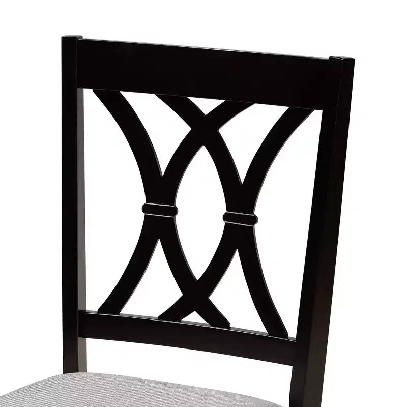 Baxton Studio Aggie, ensemble de 5 meubles de salle à manger modernes en bois