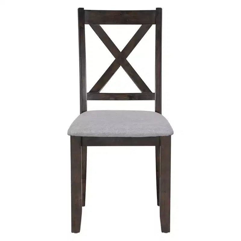 Ensemble de salle à manger pliable Whisen 6 pièces avec 4 chaises et un banc