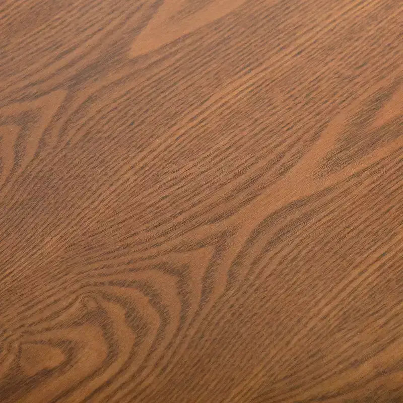 HOMES: Inside + Out Ensemble de chambre à coucher 3 pièces en bois de style Mid-Century Riverstone avec 2 tables de nuit Noyer